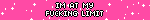 a pink sparkly blinkie reading 'i'm at my fucking limit' found at @angelcat33 on tumblr